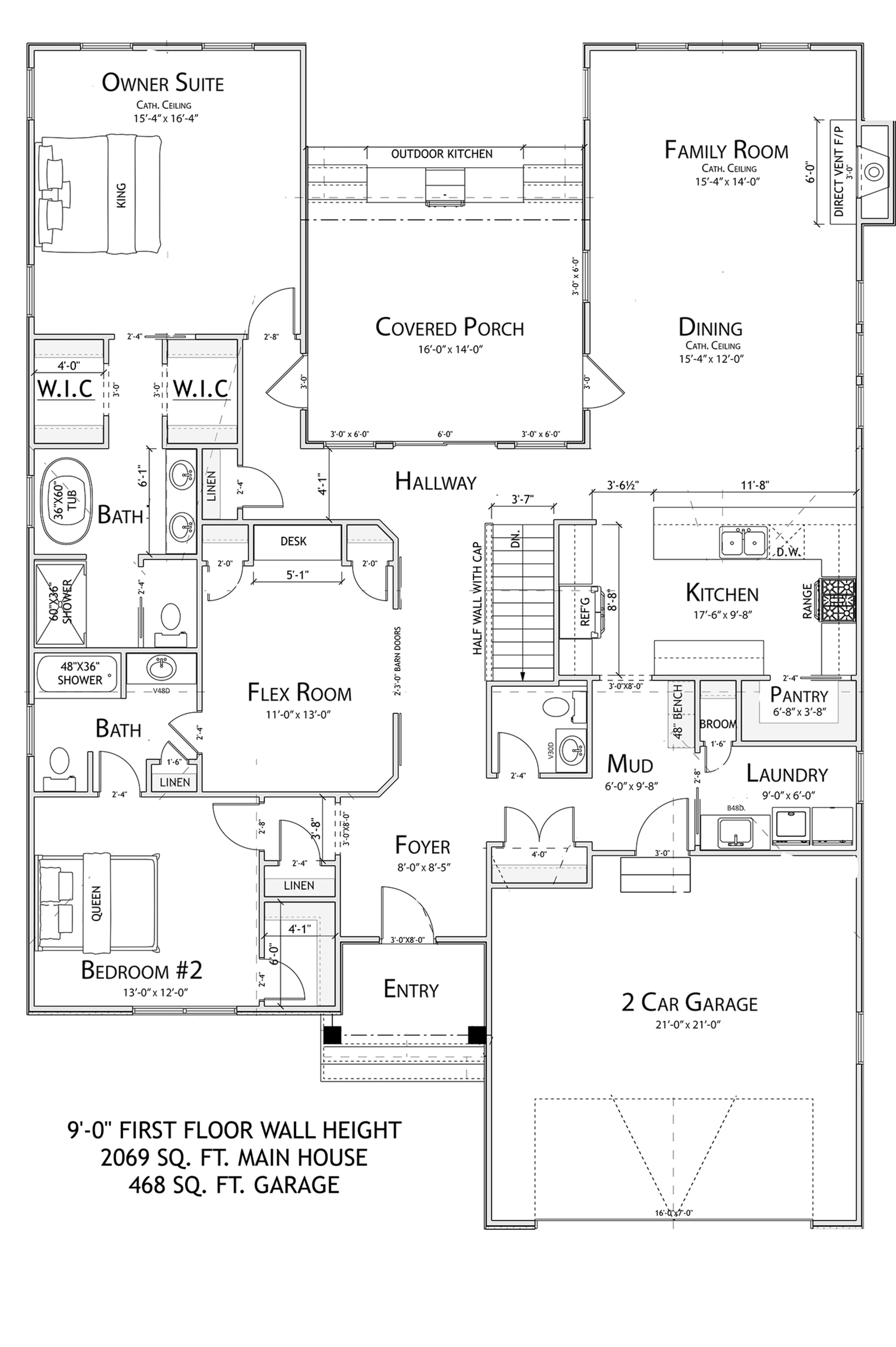 Ranch Floorplan